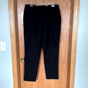 Apt 9 Ankle, Mid-Rise, Black Pants